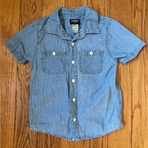 OshKosh B'gosh denim Kids Button Down Shirt